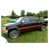 1999 GMC Half Cab 4x4 V8 Automatic Pick Up