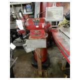 Heavy Duty Milkwaukee AC Bench Grinder on Stand