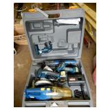 Ryobi Cordless Tool Set in Carrying Case