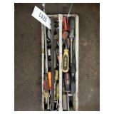 Assorted Toolds: Screwdrivers, Sockets, Wrenches