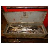 Tool Box Full Asst. Wrenches, Rarchet, Sockets,