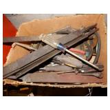 Box Lot Files, Screwdrivers, ETC