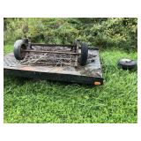 Old Snowmobile Trailer & 2 Axles