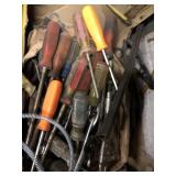 Contents of Shelf - Assortment of Tools