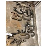 Items on Floor - Truck Frame Tow Hooks