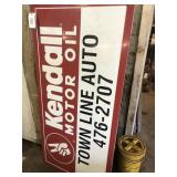 Kendall Motor Oil Sign