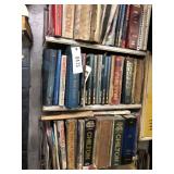 Quantity of Chilton & Motor Manuals on 4 Shelves