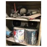 Wooden Cabinet With Shelves - Paint & Materials