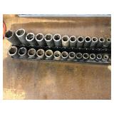 Set of Shallow Well-Deep Well Impact Socket 3/8"