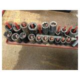 Set of Bolt Head 3/8" Sockets