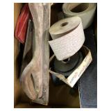 Box of Sanding Boards, Sand Paper