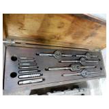 Large Tap & Die Set in Wooden Box - Little Grant