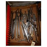 Assorted Open End, Box End Wrenches