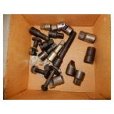 1/2" Impact Extensions, 1 Swivel, 1/2-3/4 Adapter,