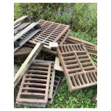 Quantity of Steel Grates & Grate Frames