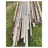 Quantity of Galvanzed 1", 11/2" & 2" Pipe