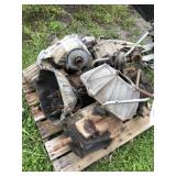 Pallet of Standard Transmissions & Bell