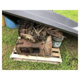 Pallet Of Used Truck Transmission