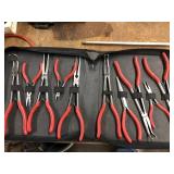 10 PC Set of MAC Needle Nose Pliers