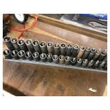 Set of Shallow Well-Deep Well Impact Socket 3/8"