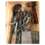 Box Lot - Channel Locks, Battery Puller, Hex Key