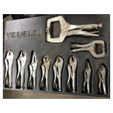 Set of Vise Grip Tools (12 Pair)