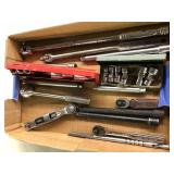Box With 1/2" Ratchets, Braker Bars, Extensions