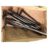 Box Lot With 8 Pry Bars