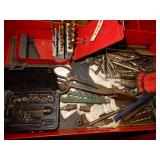 Drawer of Drill Bits, Tin Snips