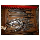 Assorted Open End, Box End Wrenches