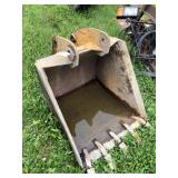 Case 580 - 24" Backhoe Bucket - Good Condition