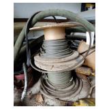 2 Spools with Wire Cable- Approx. 1/2" thick