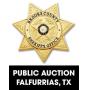 Brooks County Sheriff's Office online auction 5/20/2025