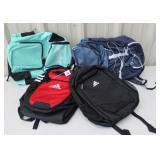 (TX) (4) Backpacks
