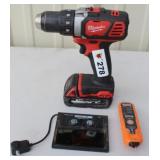 (TX) Milwaukee Drill, Kilien Voltage Tester,