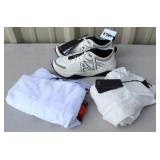 (TX) (2) Shirts, 1 Pair of Armani Shoes