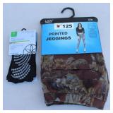(TX) Jeggings & Yoga Socks
