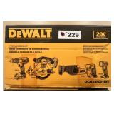 (TX) DeWalt - 4 Tool Combo Kit