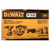 (TX) DeWalt - 4 Tool Combo Kit