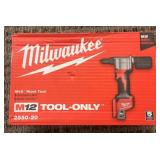(TX) Milwaukee - M12 Rivet Tool
