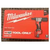 (TX) Milwaukee - M12 Rivet Tool