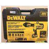 (TX) DeWalt - Pipe Pressing Tool Kit with Pre