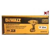 (TX) (5) DeWalt - High Torque Impact Wrench