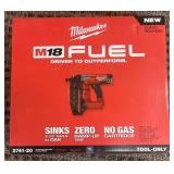 (TX) Milwaukee - 16 GA Straight Finish Nailer