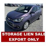 (CA) 2017 Chevrolet Spark - EXPORT ONLY