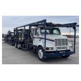 (TX) 2003 International 8100CH w/ Car Hauler