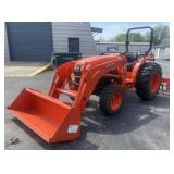 (OK) 2019 Kubota L4701D Tractor w/ Attachments