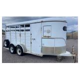 (AZ) 1994 CM Horse Trailer