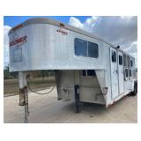 (TX) 1999 Sooner Livestock Trailer