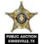 Kleberg County Sheriff's Office online auction 9/29/2026